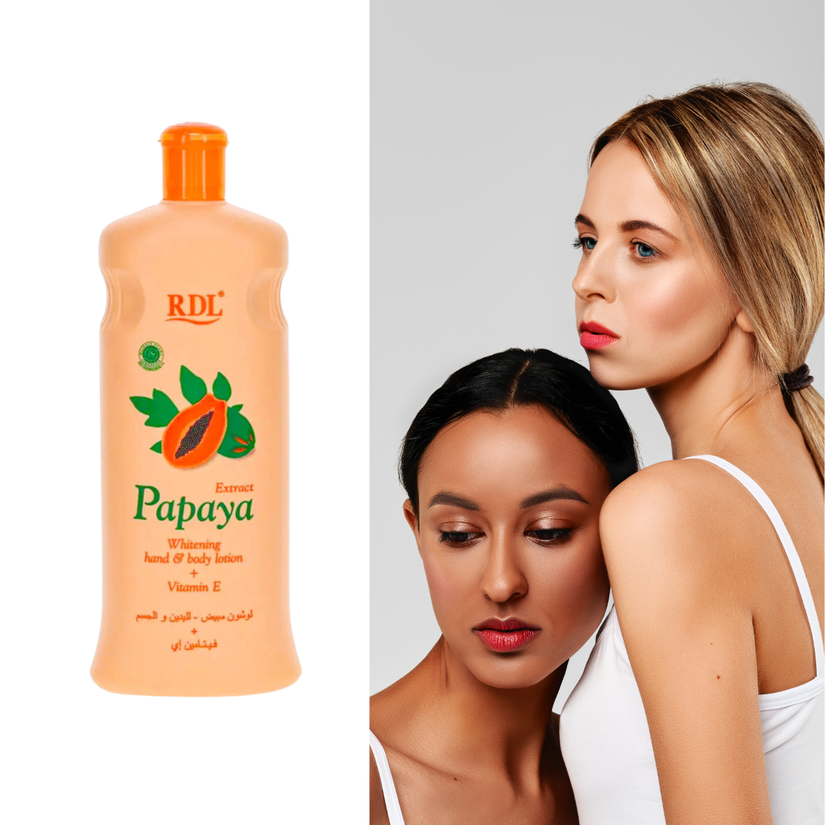 RDL PAPAYA Extract Whitening Hand Body Lotion _ 400ml