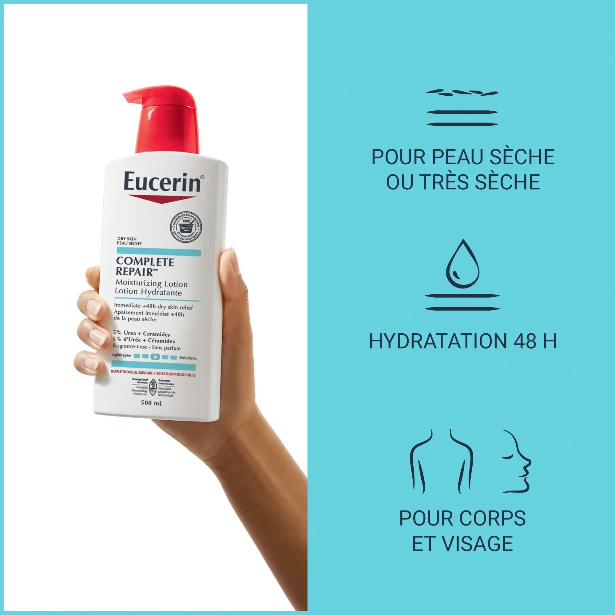 Eucerin Intensive Repair Body Lotion 500ml