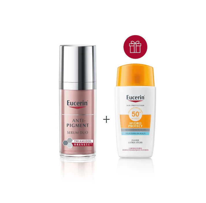 Eucerin Pack Anti-taches anti-pigment serum duo 30ml + Ecran hydro protect spf50+