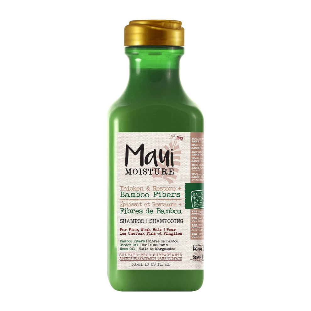 Maui Moisture Shampoo Bamboo Fibers for Weak Brittle Hair 335ml