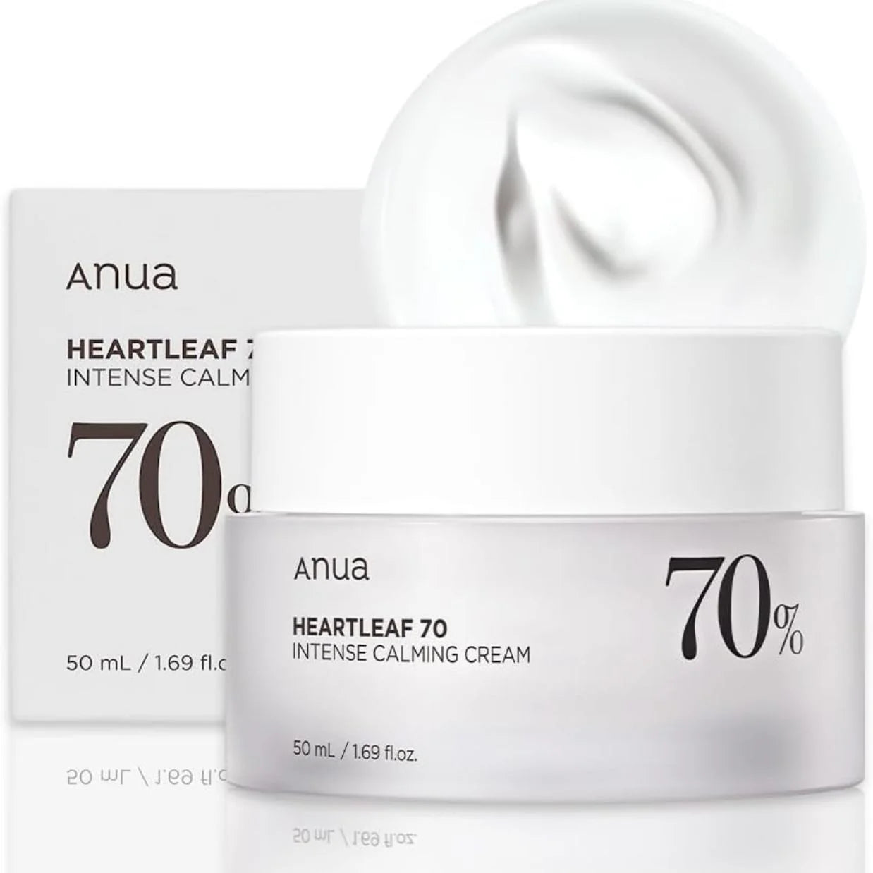 ANUA - Heartleaf 70 Intense Calming Cream - Crème apaisante - 50ml