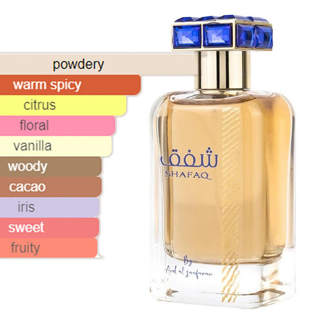 SHAFAQ  EAU DE PARFUM ARD AL ZAAFARAN Pour Femmes et Hommes – 100ml