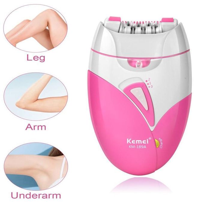 Kemei KM-189A Épilateur électrique, épilateur, corps, aisselles, jambes, bikini, parties intimes