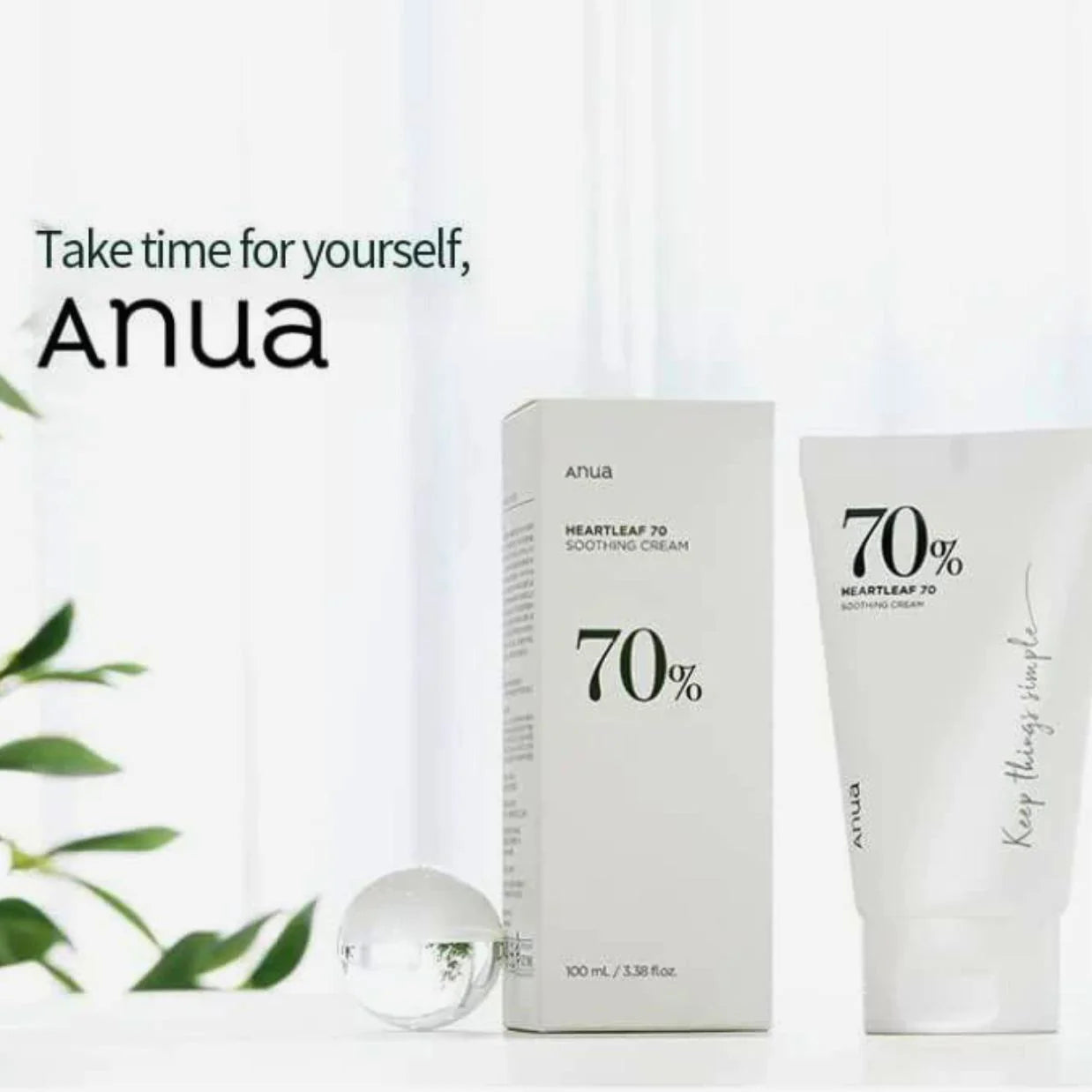 ANUA - Heartleaf 70 Soothing Cream - 100ml