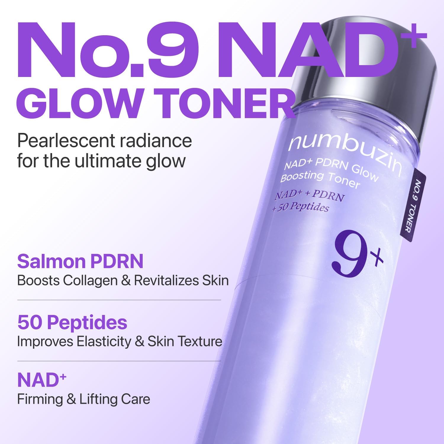 NUMBUZIN NO.9 NAD+ PDRN GLOW BOOSTING TONER 150 ML