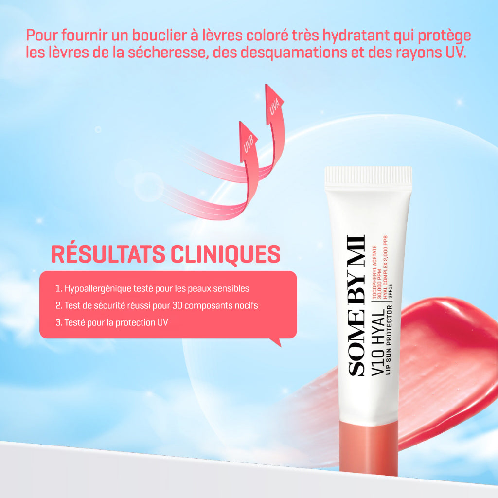 V10 HYAL LIP SUN PROTECTOR BERRY 7ML