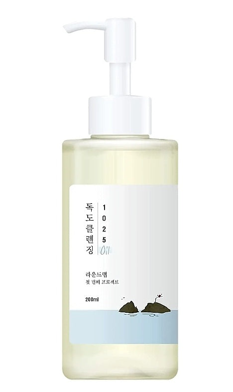 ROUND LAB – Huile nettoyante 1025 Dokdo – 200 ml