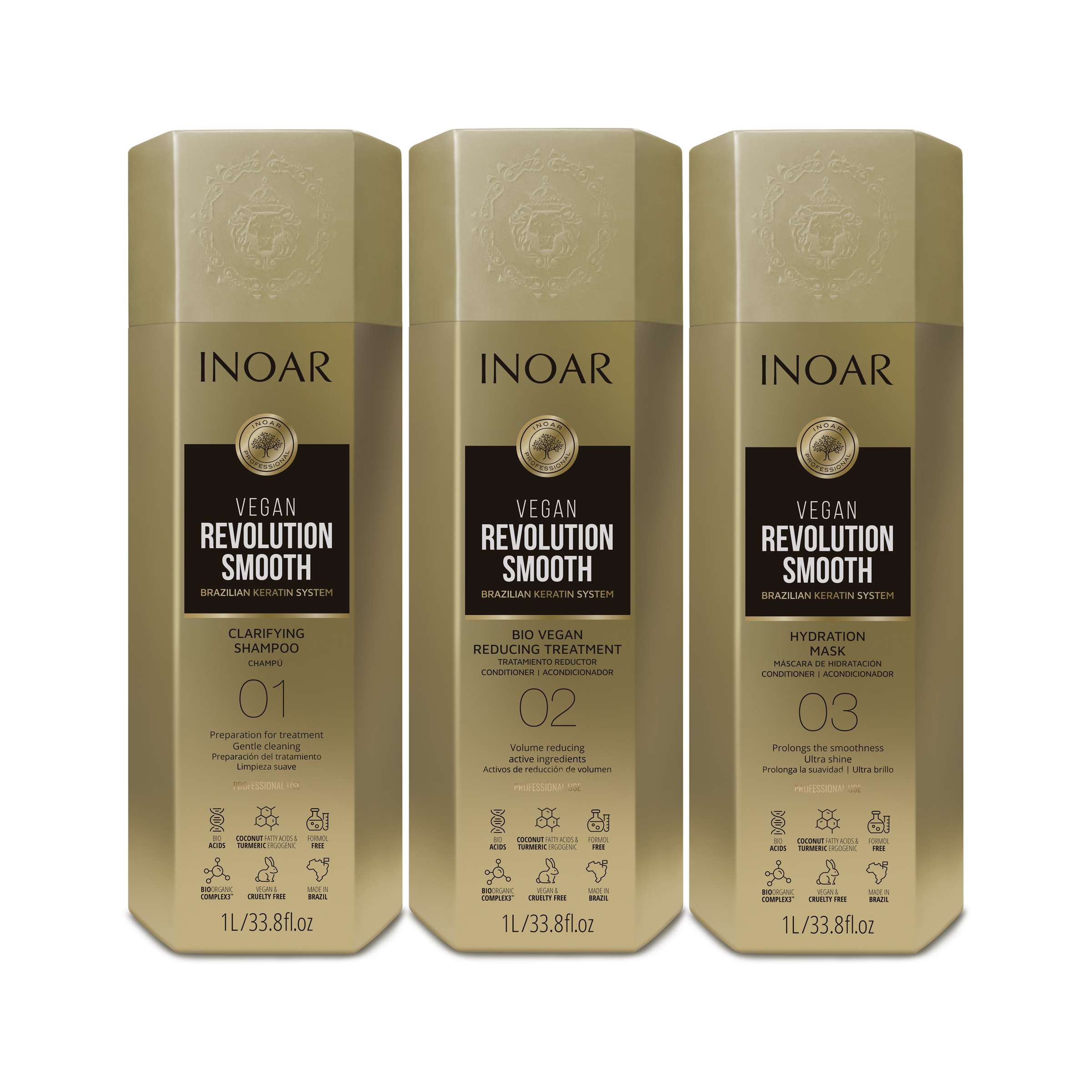 INOAR VEGAN REVOLUTION SMOOTH 1L