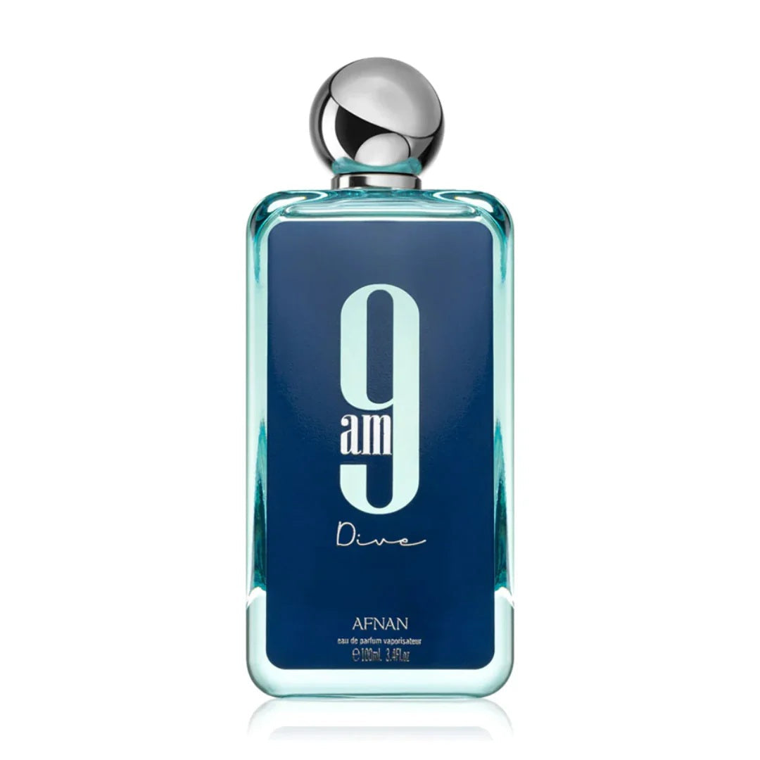 AFNAN – 9AM Dive une élégance aquatique rafraîchissanter Eau de Parfum Unisexe – 100ml
