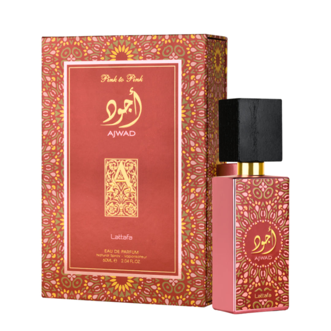 AJWAD PINK TO PINK EAU DE PARFUM LATTAFA Pour Femmes – 100ml