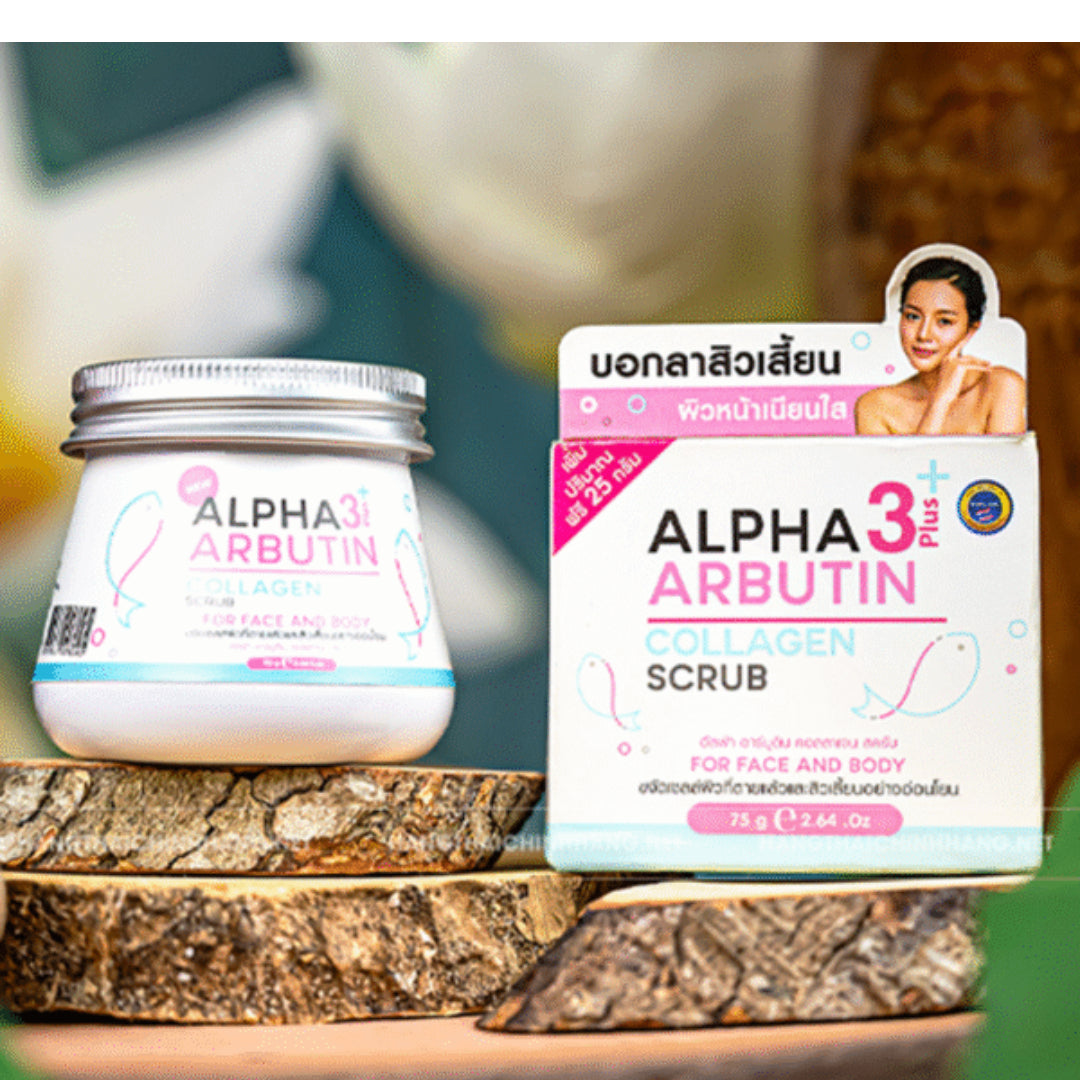 ALPHA ARBUTIN 3PLUS+ COLLAGEN SCRUB - 75g