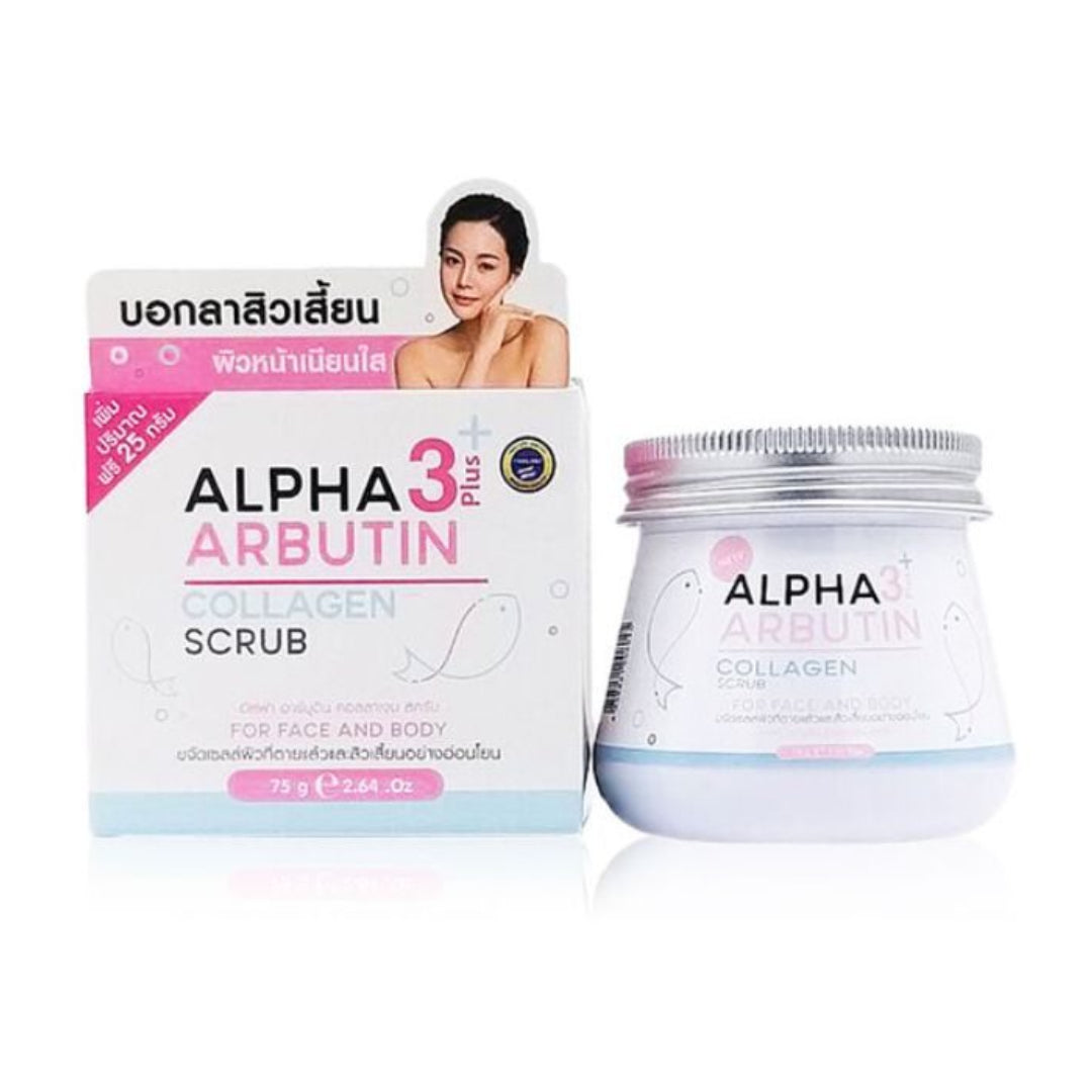 ALPHA ARBUTIN 3PLUS+ COLLAGEN SCRUB - 75g