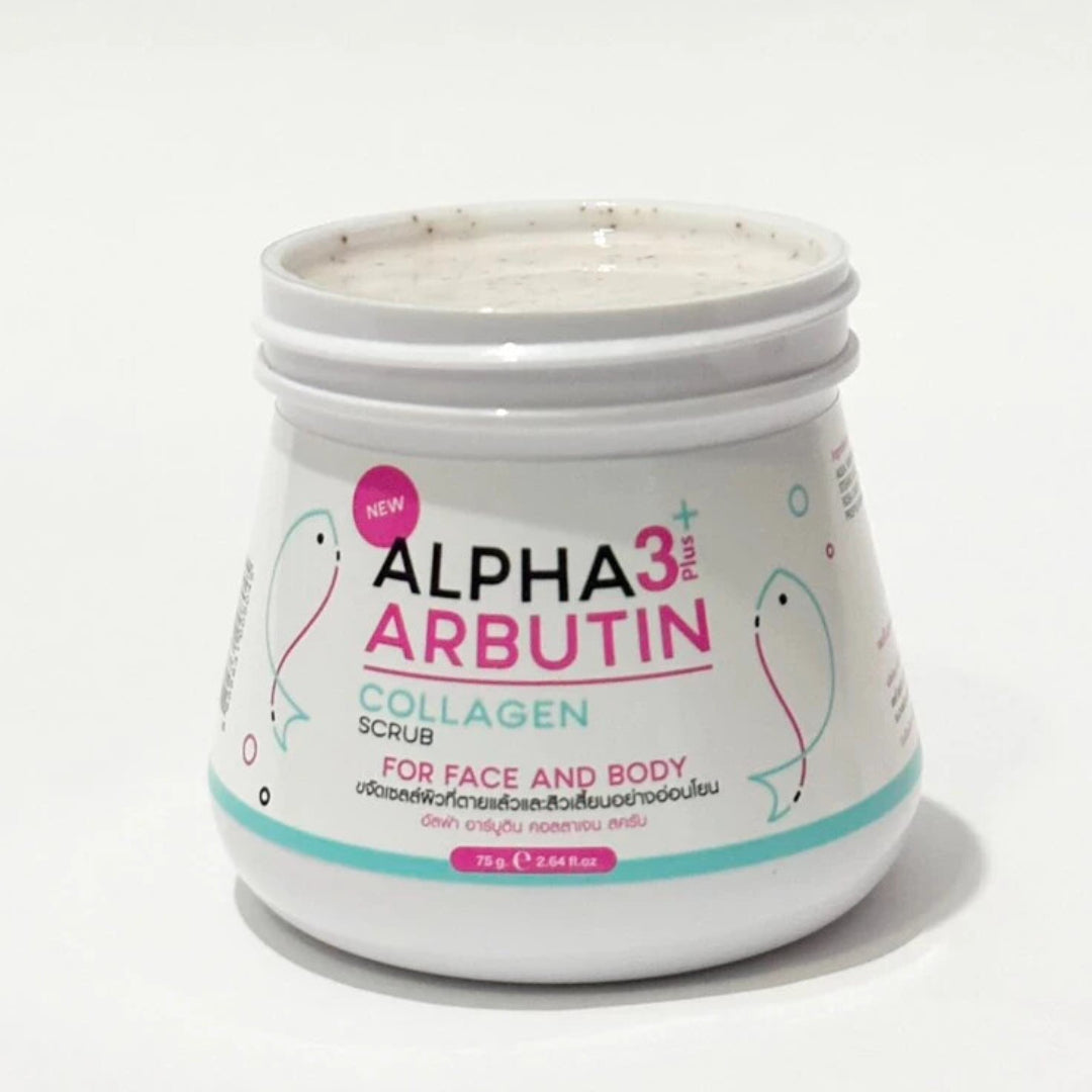 ALPHA ARBUTIN 3PLUS+ COLLAGEN SCRUB - 75g