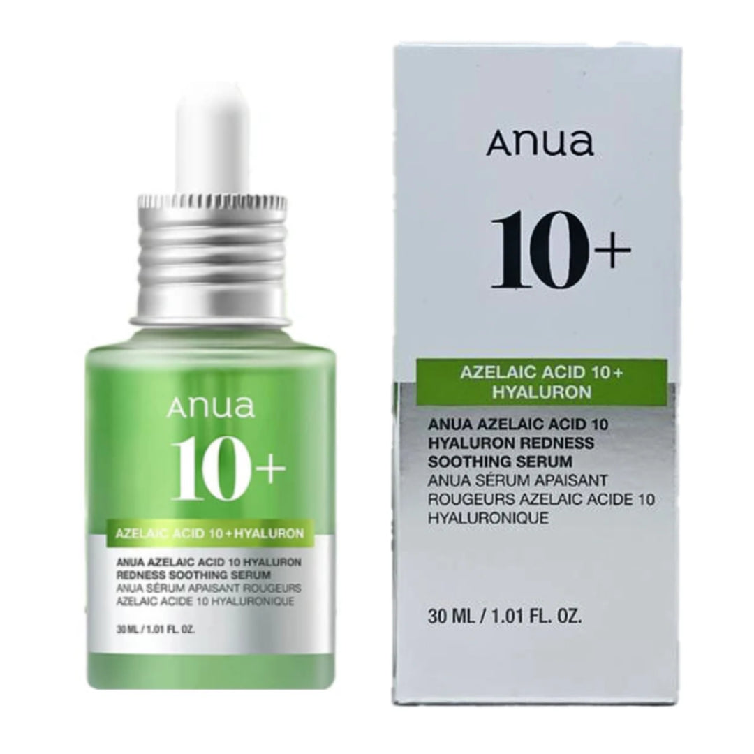 ANUA - 10+AZELAIC ACID 10 HYALURON REDNESS SOOTHING SERUM - 30ml