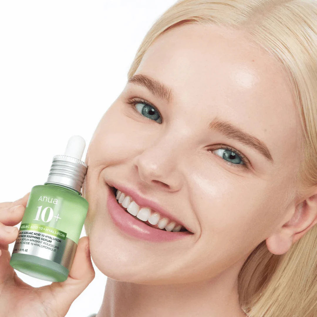 ANUA - 10+AZELAIC ACID 10 HYALURON REDNESS SOOTHING SERUM - 30ml