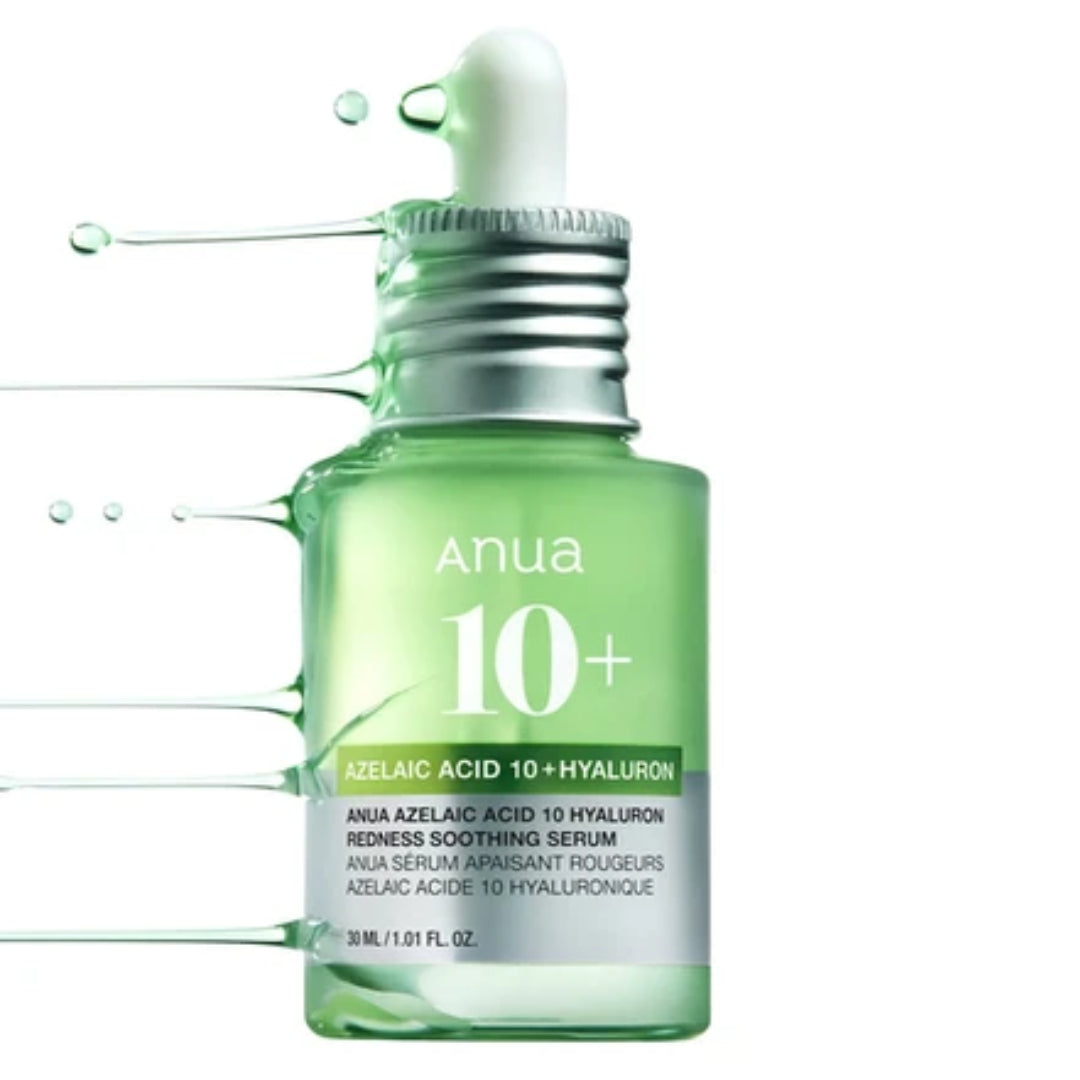 ANUA - 10+AZELAIC ACID 10 HYALURON REDNESS SOOTHING SERUM - 30ml