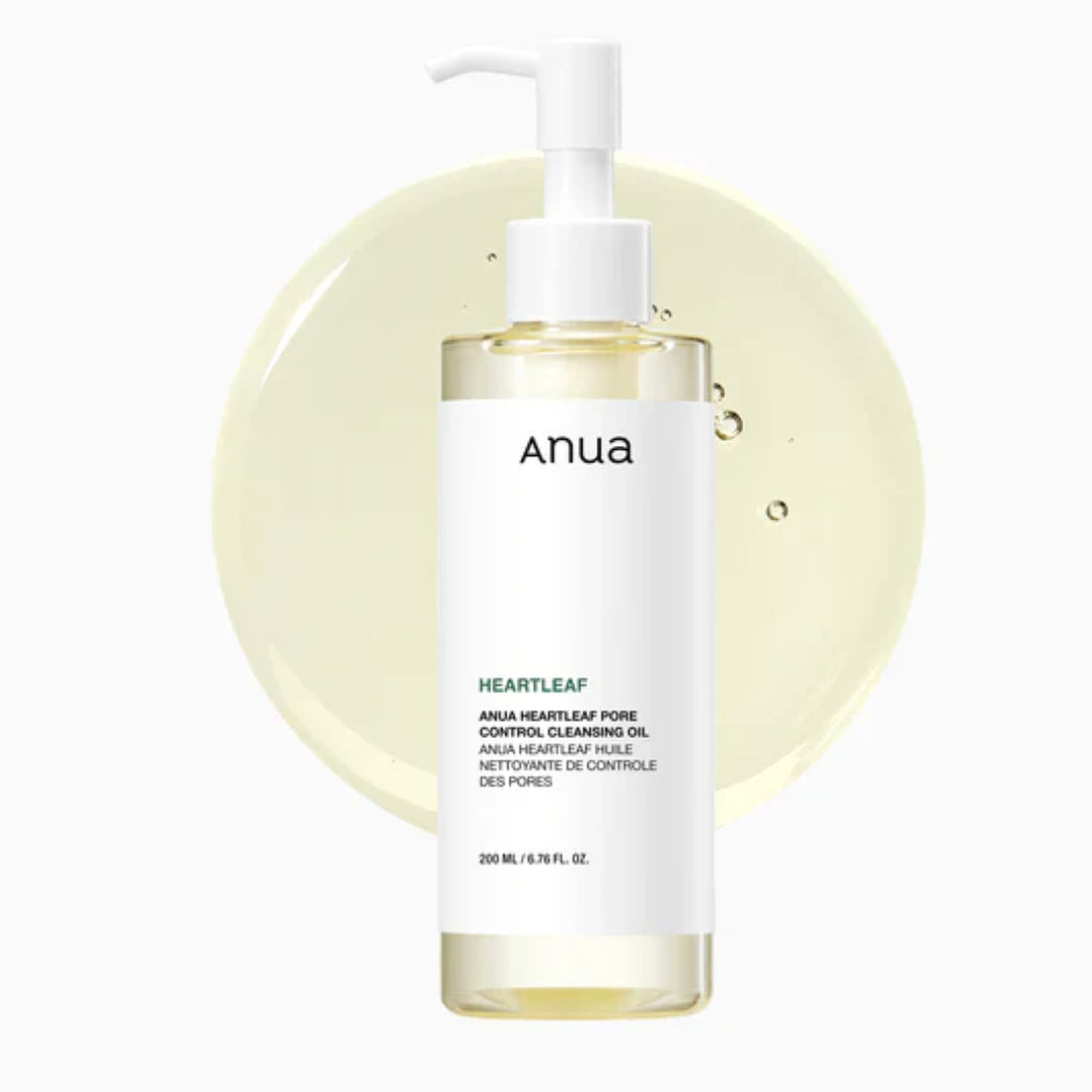 ANUA - Heartleaf Pore Control Cleansing Oil - Huile nettoyante démaquillante - 200ML