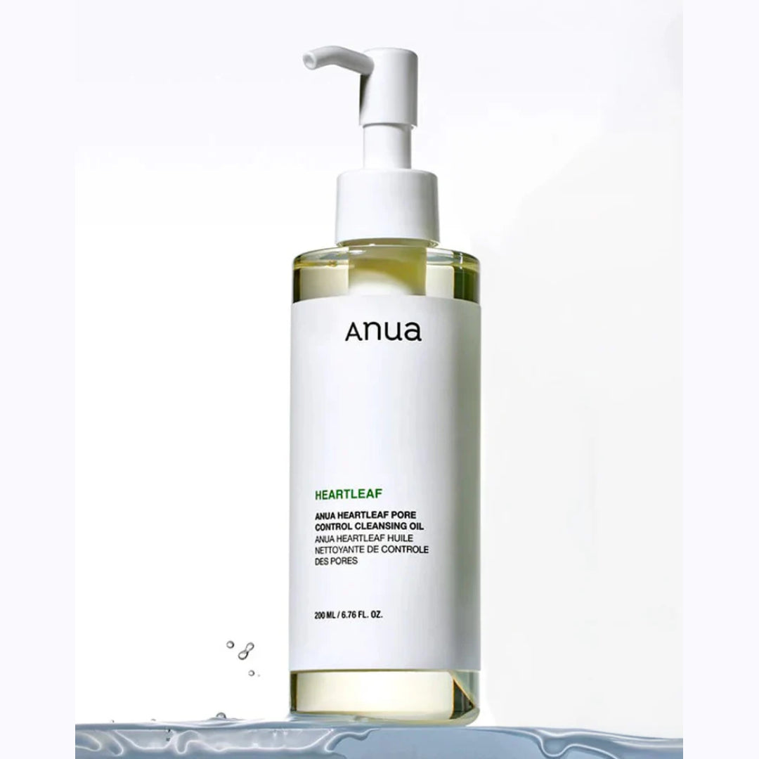 ANUA - Heartleaf Pore Control Cleansing Oil - Huile nettoyante démaquillante - 200ML