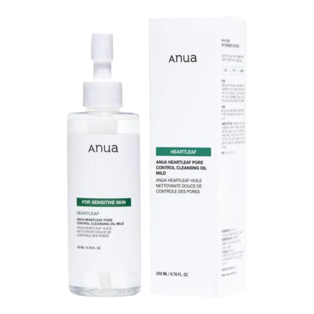 ANUA - Heartleaf Pore Control Cleansing Oil Mild - For sensitive skin - 200ML