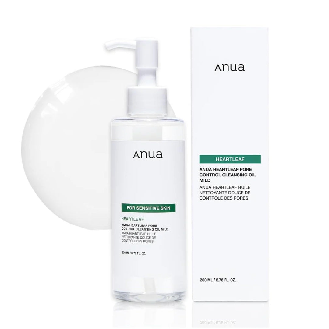 ANUA - Heartleaf Pore Control Cleansing Oil Mild - For sensitive skin - 200ML
