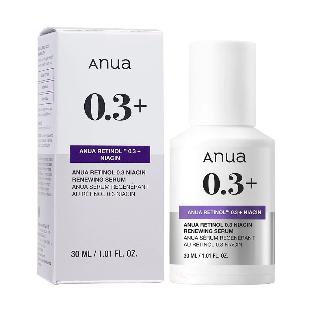 ANUA - Retinol 0.3 + Niacin Renewing Serum - 30ml