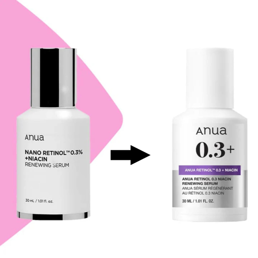 ANUA - Retinol 0.3 + Niacin Renewing Serum - 30ml