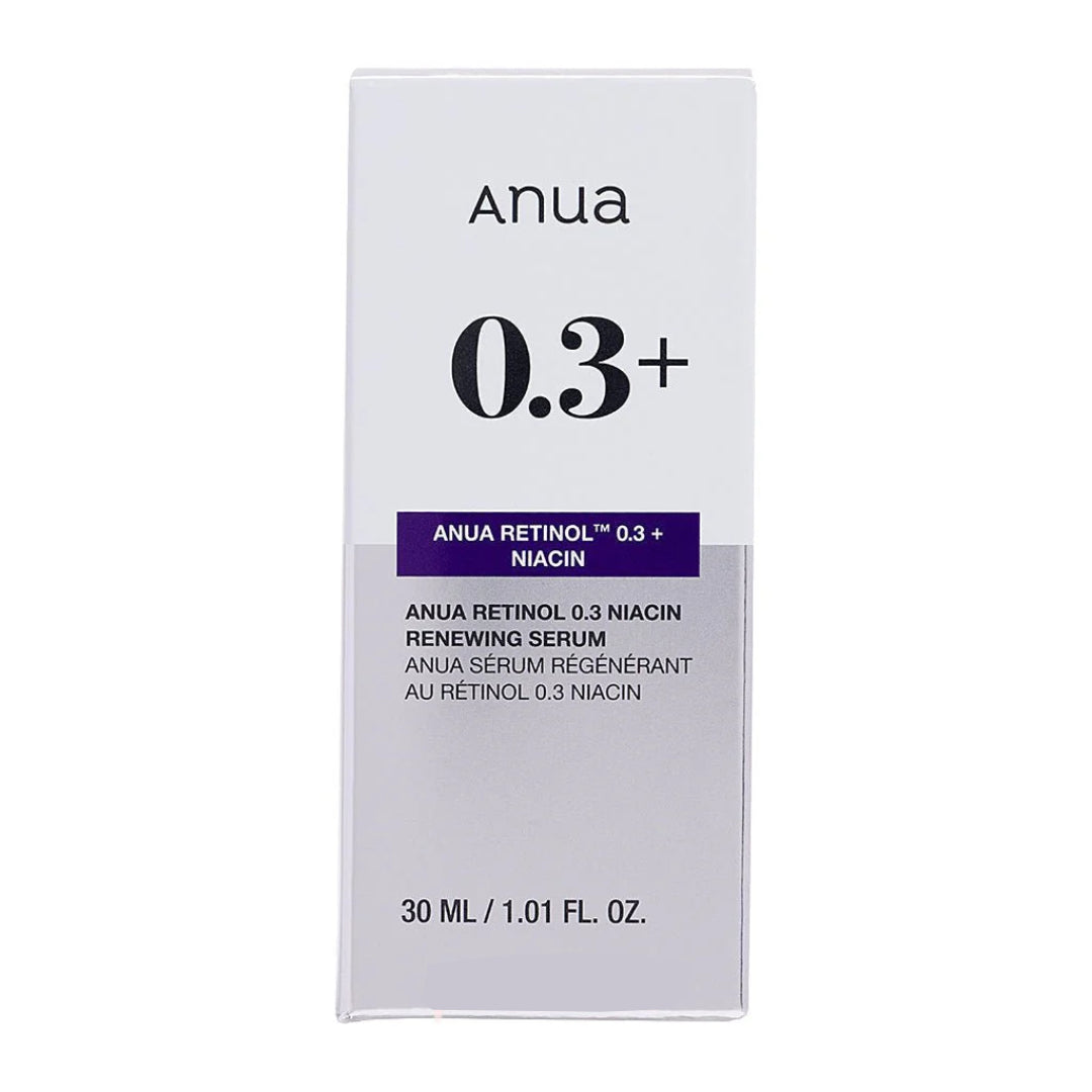 ANUA - Retinol 0.3 + Niacin Renewing Serum - 30ml