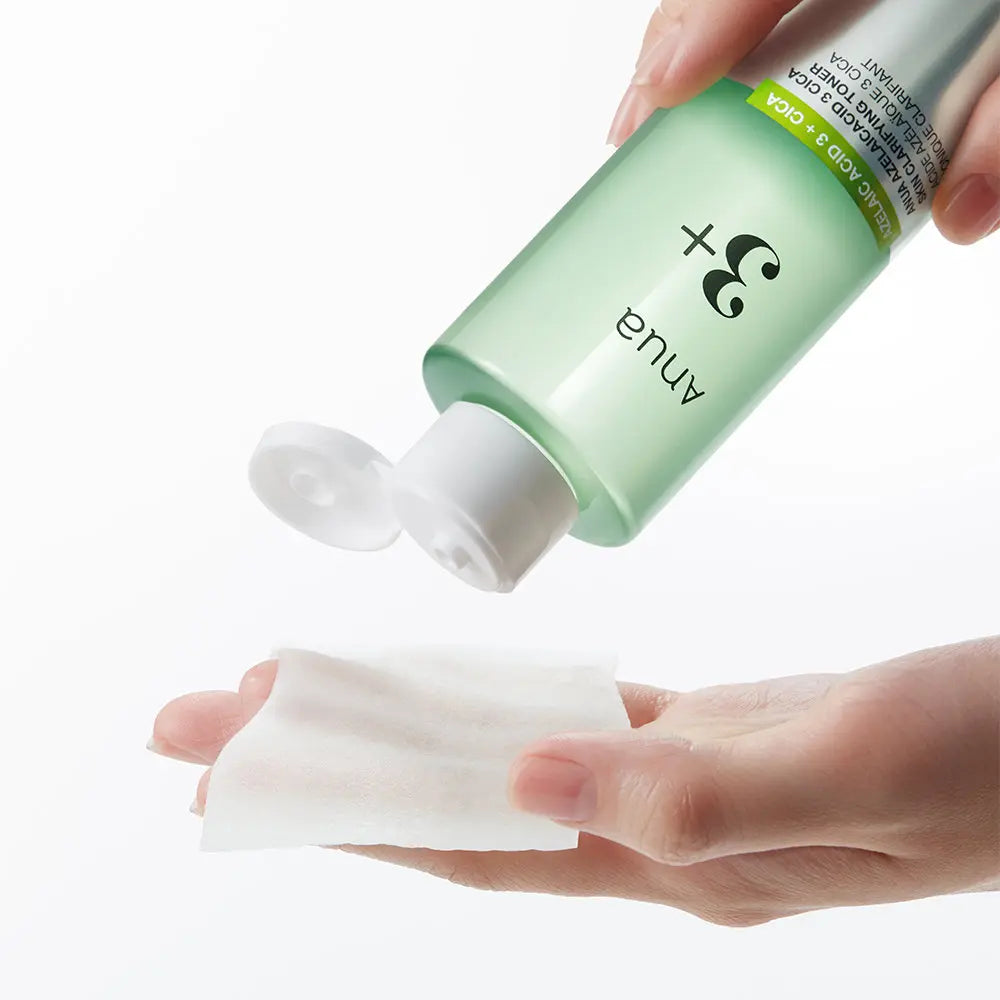 ANUA Azelaic Acid 3% + CICA Tonique Clarifiant – Lotion Apaisante & Anti-Imperfections - 250 ML