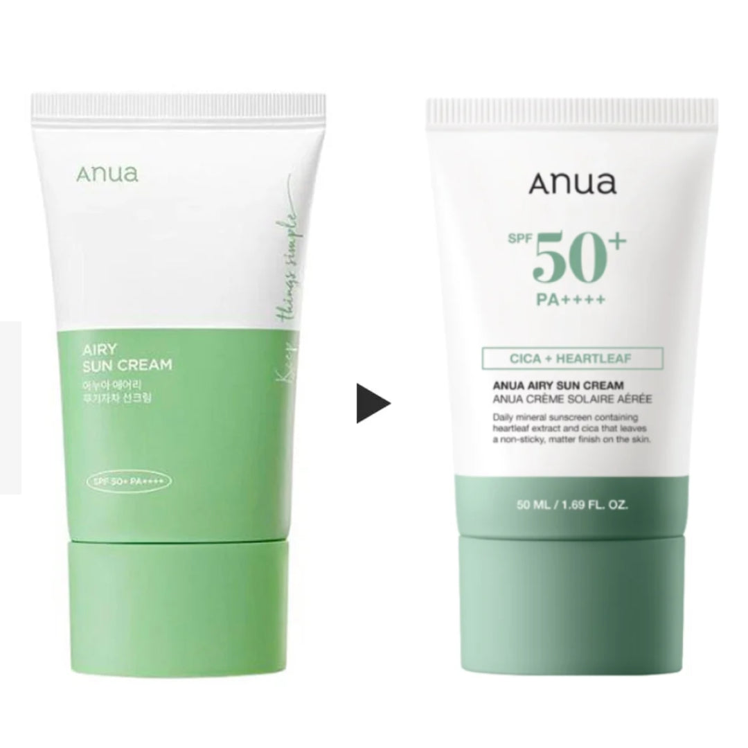 ANUA - Airy Sun Cream SPF50+ PA++++ - 50ml