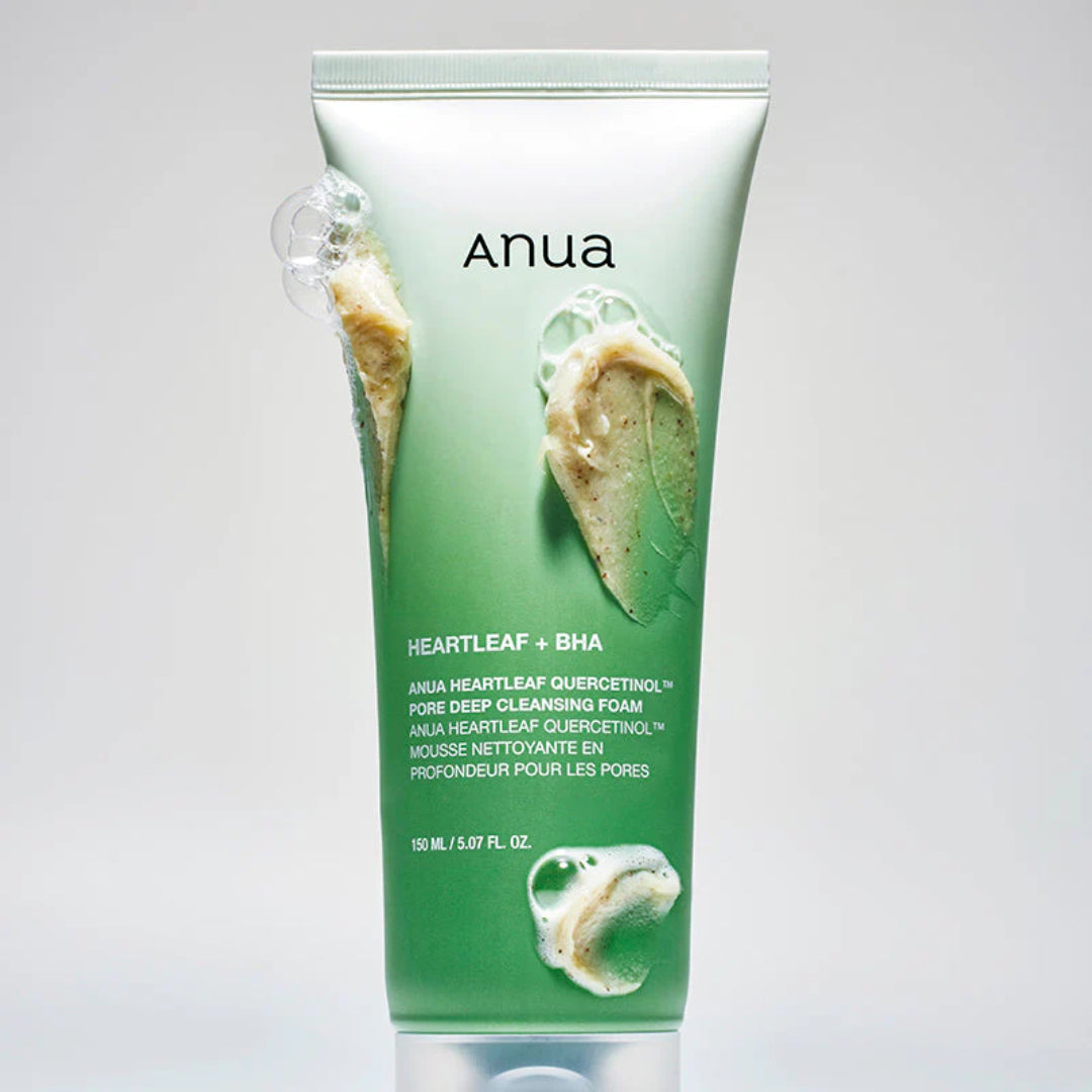 ANUA - Heartleaf Quercetinol Pore Deep Cleansing Foam - Mousse nettoyante - 150ml