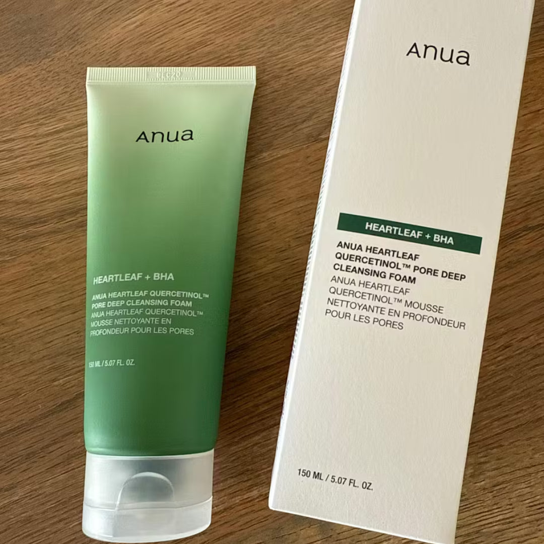 ANUA - Heartleaf Quercetinol Pore Deep Cleansing Foam - Mousse nettoyante - 150ml