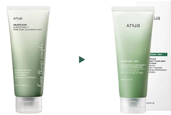 ANUA - Heartleaf Quercetinol Pore Deep Cleansing Foam - Mousse nettoyante - 150ml