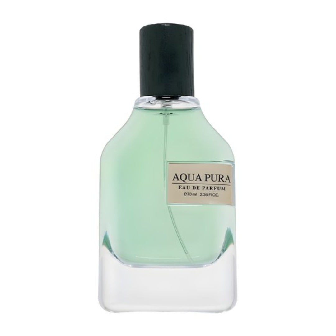 AQUA PURA Eau de Parfum Fragrance World Pour Homme – 70ml