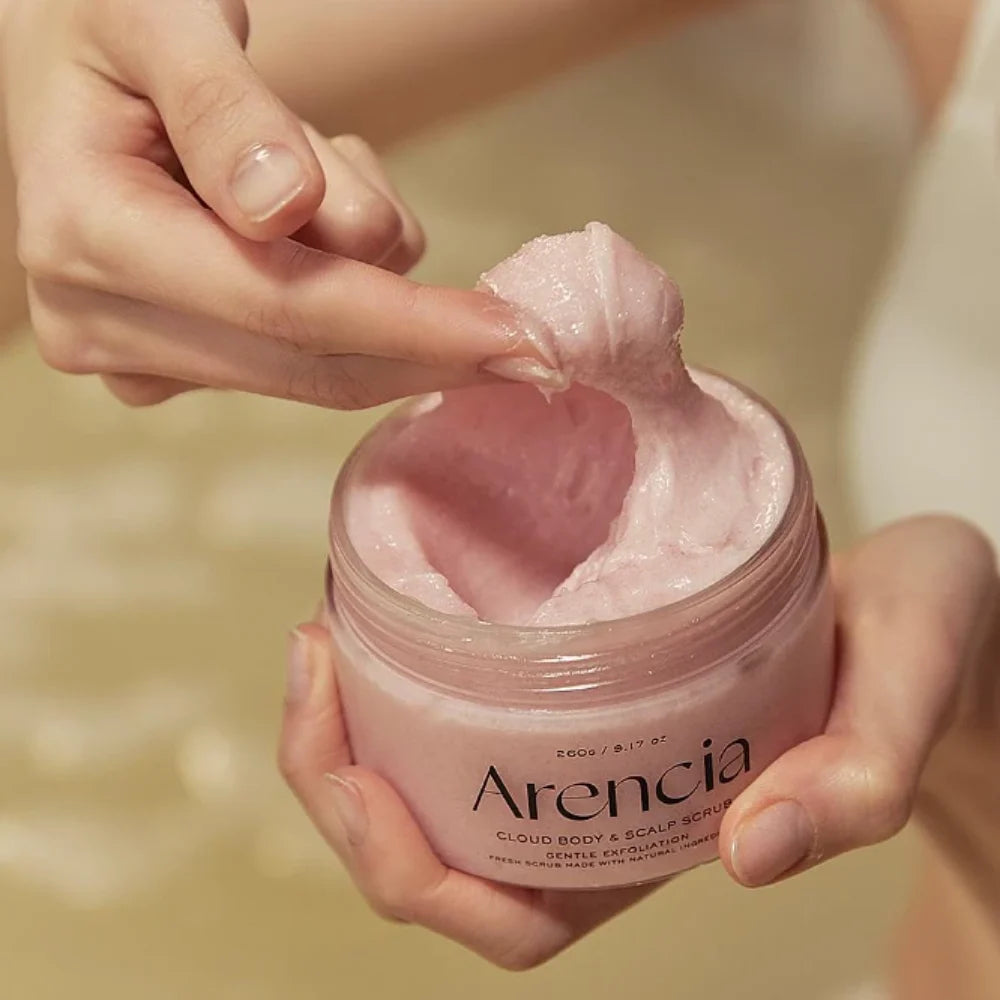 ARENCIA CLOUD BODY & SCALP SCRUB LAVENDER & PEAR - 260G