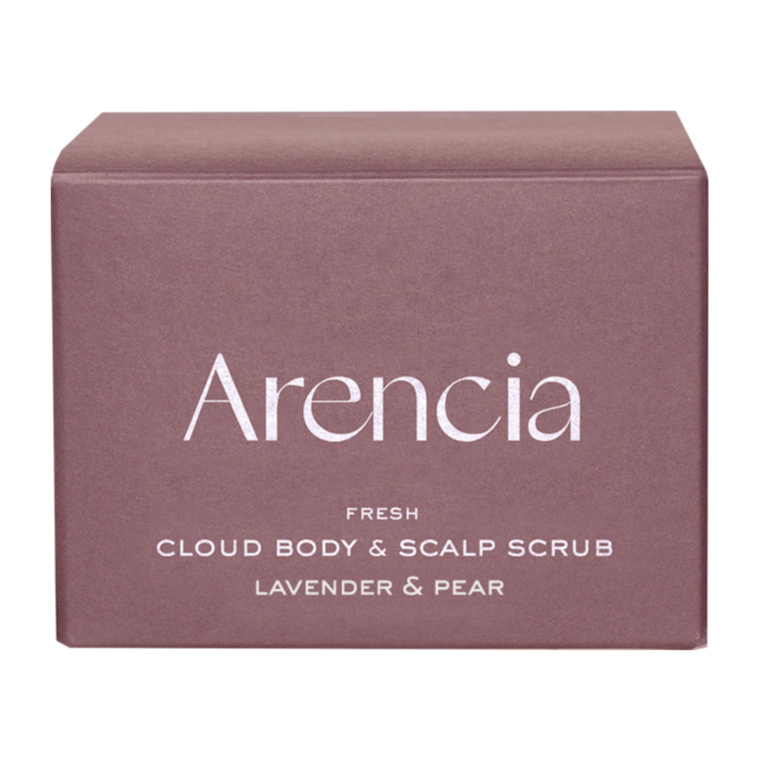 ARENCIA CLOUD BODY & SCALP SCRUB LAVENDER & PEAR - 260G