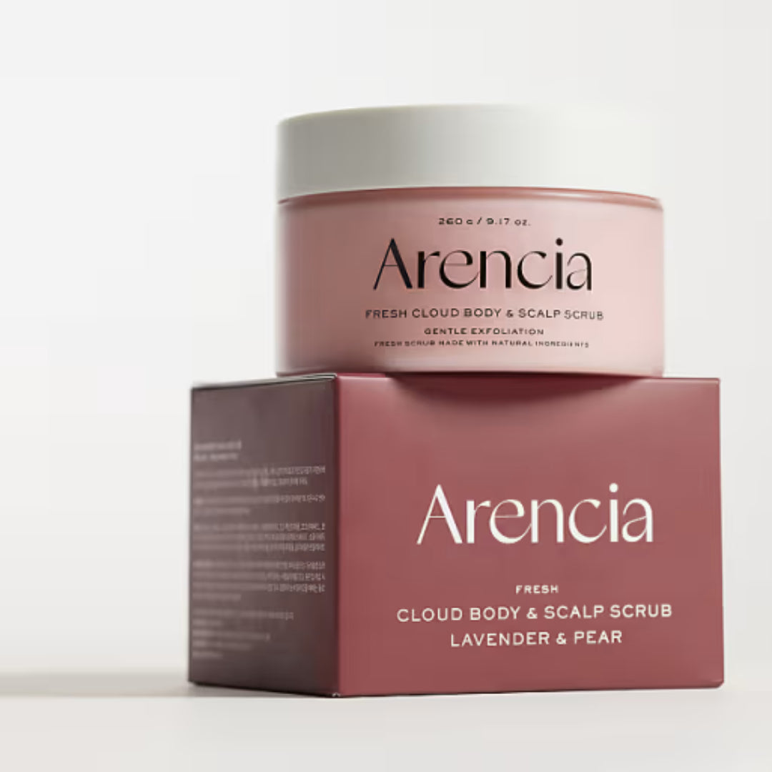 ARENCIA CLOUD BODY & SCALP SCRUB LAVENDER & PEAR - 260G