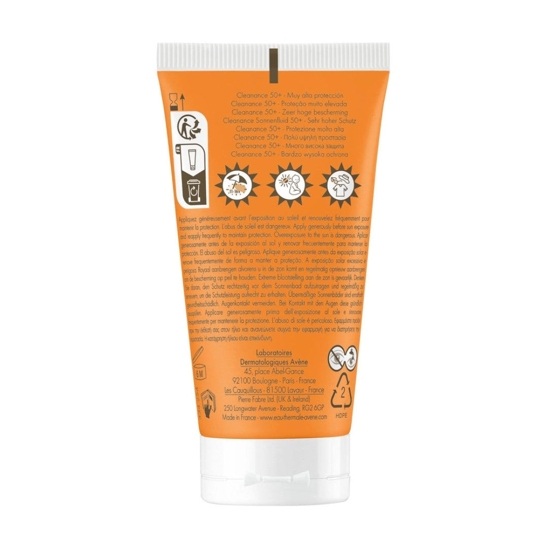 AVÈNE Cleanance Solaire Anti-Imperfections SPF50+ | 50ml