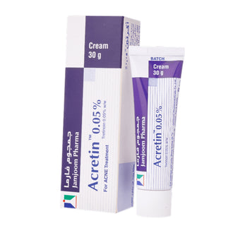 Acretin 0.05% Cream for Acné (Tretinoin) 30g – Mero.ma