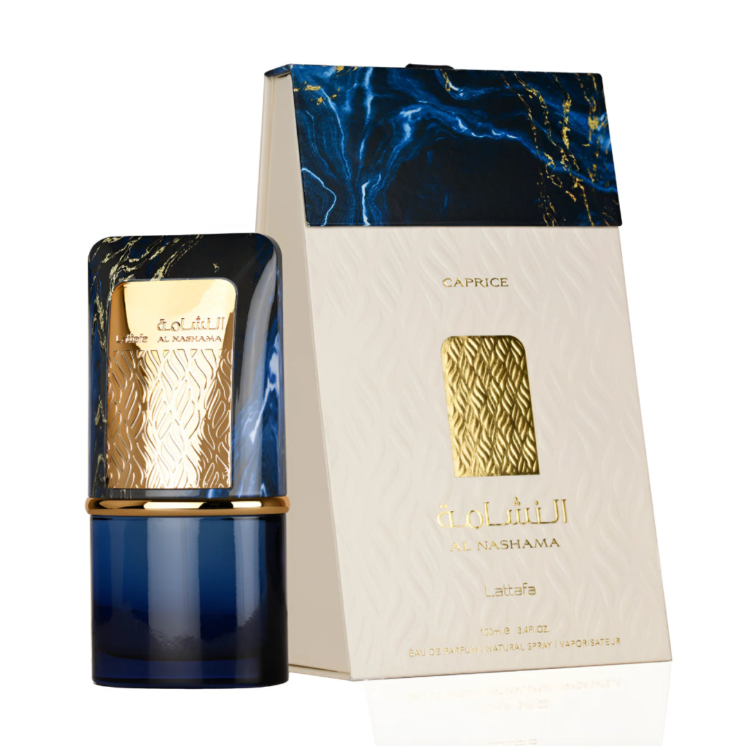 Al Nashama Caprice Eau de Parfum Lattafa Unisexe - 100ml