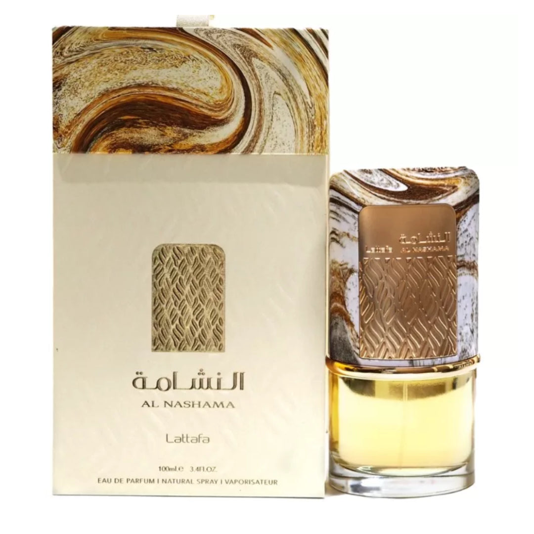 Al Nashama Eau de Parfum Lattafa Unisexe - 100ml