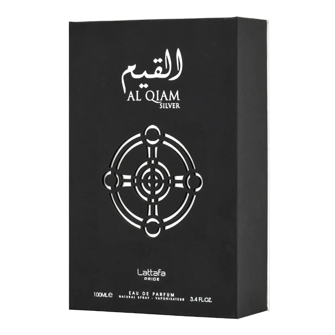 Al Qiam Silver Lattafa Pride eau de Parfum Unisexe - 100ml