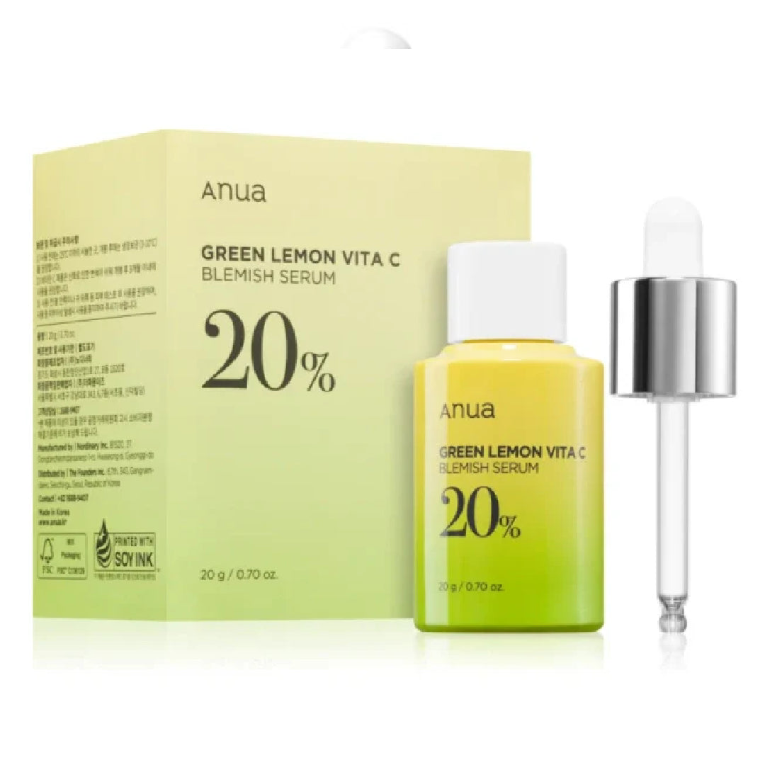 ANUA - Green Lemon Vitamine C Blemish Serum 20%