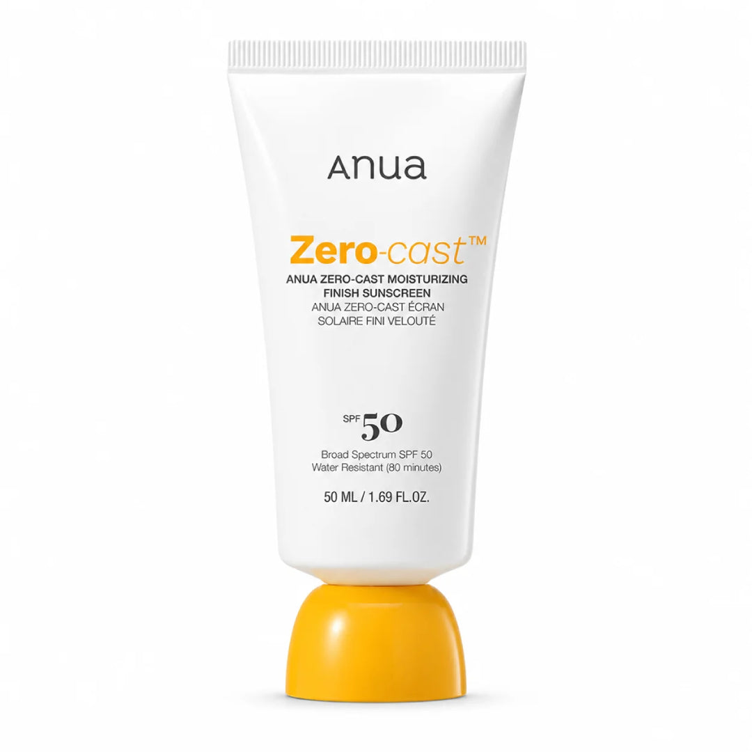 Anua Zero Cast Moisturizing Finish Sunscreen SPF 50 – 50 ml