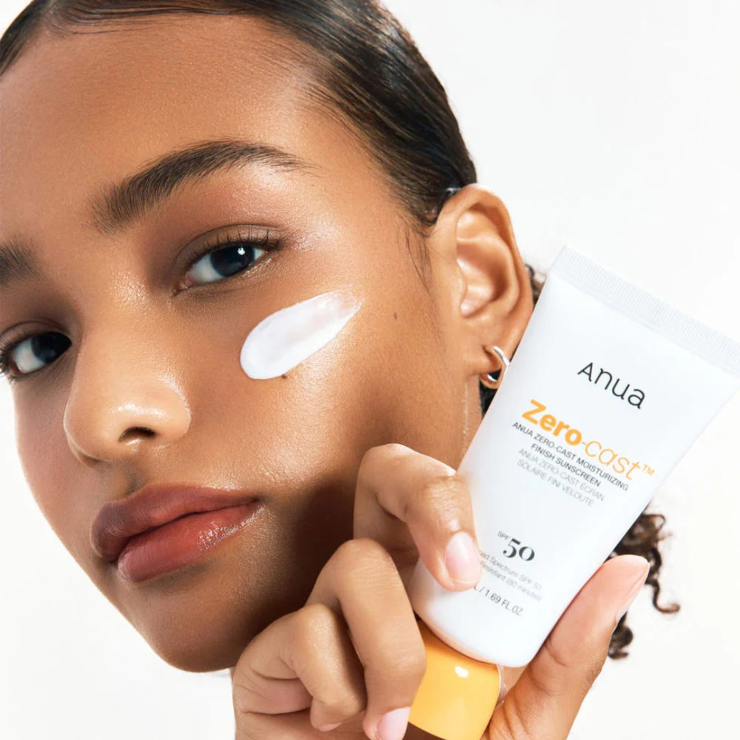 Anua Zero Cast Moisturizing Finish Sunscreen SPF 50 – 50 ml