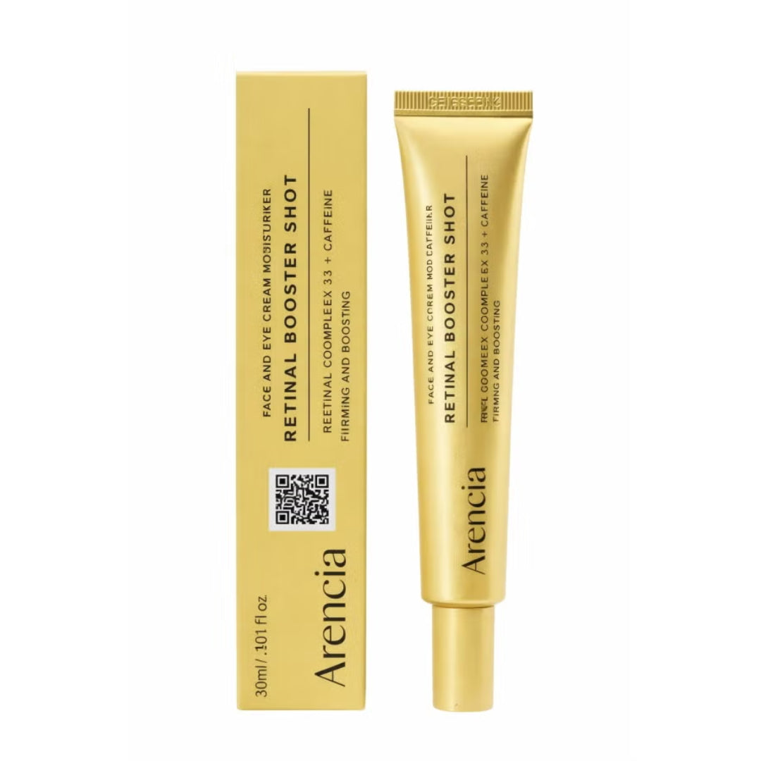 Arencia Retinal Booster Shot Face & Eye Cream with Caffeine
