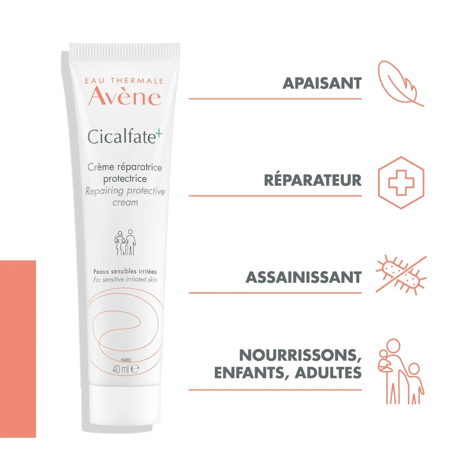Avène Cicalfate+ Crème Réparatrice Protectrice – 40ml