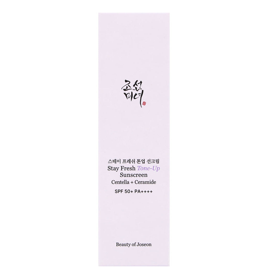BEAUTY OF JOSEON - Crème solaire Stay Fresh Tone-up Centella + Céramide SPF50+ PA++++ VIOLET - 50ml