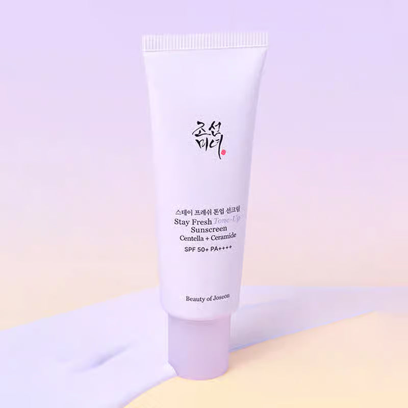 BEAUTY OF JOSEON - Crème solaire Stay Fresh Tone-up Centella + Céramide SPF50+ PA++++ VIOLET - 50ml