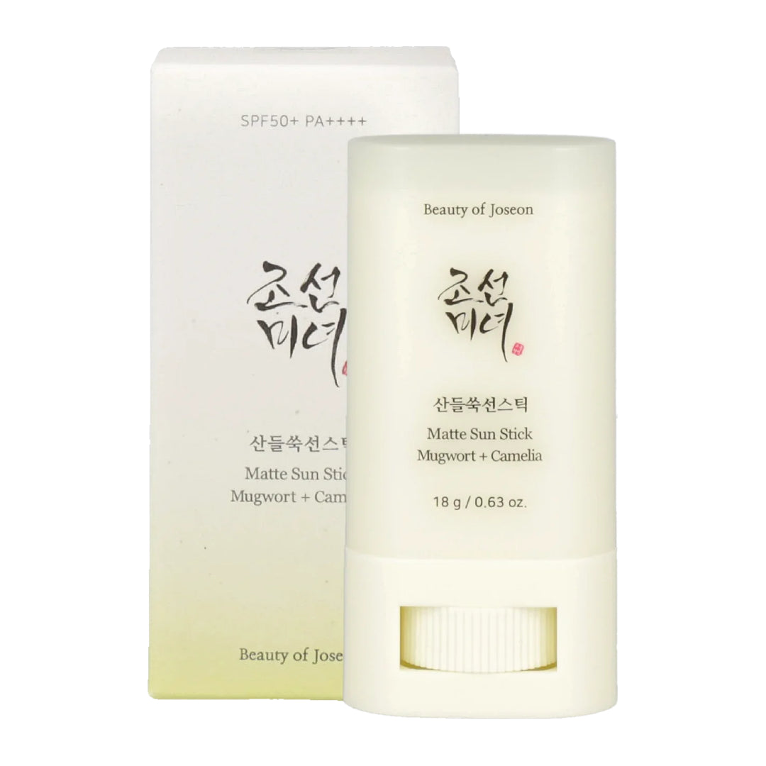 BEAUTY OF JOSEON - MATTE SUN STICK MUGWORT + CAMELIA - 18g
