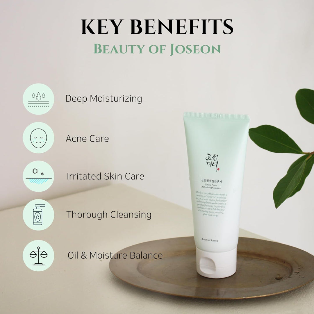 BEAUTY OF JOSEON - GREEN PLUM REFRESHING CLEANSER - 100 ml